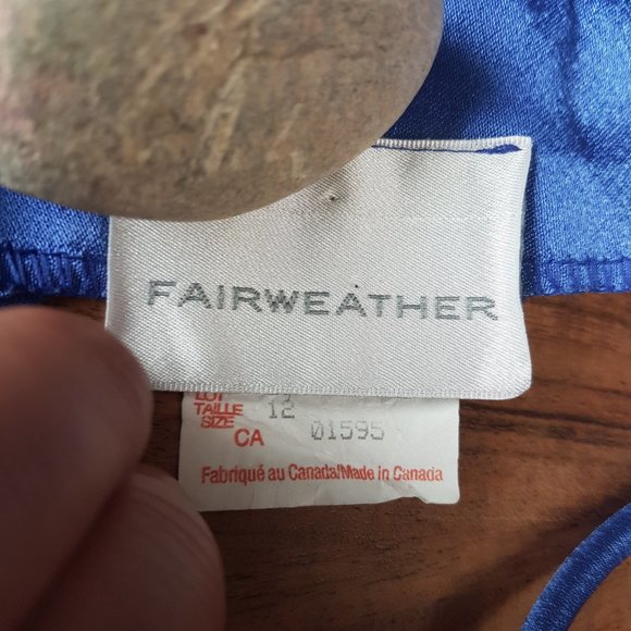 Vintage Fairweather 2000s Slip Dress - Sz 12 - Picture 7 of 12